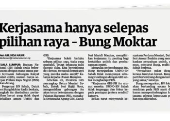 LAPORAN Utusan Malaysia semalam.