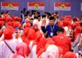 MOHAMAD Hasan hadir pada Majlis Perasmian Serentak Mesyuarat Perwakilan Wanita, Pergerakan Pemuda dan Puteri UMNO Bahagian Rembau, Negeri Sembilan. - UTUSAN/MOHD. SHAHJEHAN MAAMIN