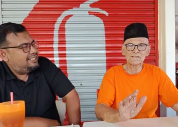 TOMMY Abdullah ketika ditemui di Gemas, Tampin, Negeri Sembilan.-UTUSAN/NOR AINNA HAMZAH