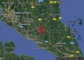 GEMPA bumi lemah susulan berlaku di Segamat berukuran 3.2 magnitud pukul 8:59 pagi semalam.