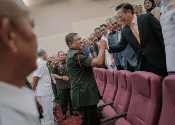 MOHD Nizam Jaffar ketika hadir pada Majlis Pemasyhuran "Hall of Fame" kepada personaliti pertama Maktab Ketahanan Nasional di Maktab Ketahanan Nasional Putrajaya. - UTUSAN/FAIZ ALIF ZUBIR