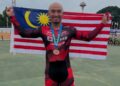 AZIZULHASNI Awang meraih gangsa dalam acara pecut elit Kejohanan Trek Piala Asia di Velodrom Suphanburi, Thailand, hari ini-IG AZIZULHASNI