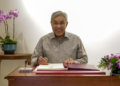 AHMAD Zahid Hamidi ketika kunjungan hormat ke atas Perdana Menteri Singapura, Lawrence Wong.