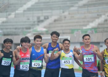 KEJOHANAN Olahraga Terbuka Malaysia
menghimpunkan 700 atlet dari dalam dan luar negara yang berlangsung di Stadium Tuanku Syed Putra, Kangar, Perlis.-UTUSAN/IZLIZAN OTHMAN