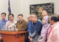 RAFIZI Ramli dalam sidang akhbar di Parlimen semalam. GAMBAR PARLIMEN