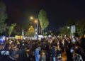PESERTA rapat umum #justiceforzara di Taman Rekreasi Sultan Abdul Aziz atau Padang Polo di Ipoh hari ini. - UTUSAN