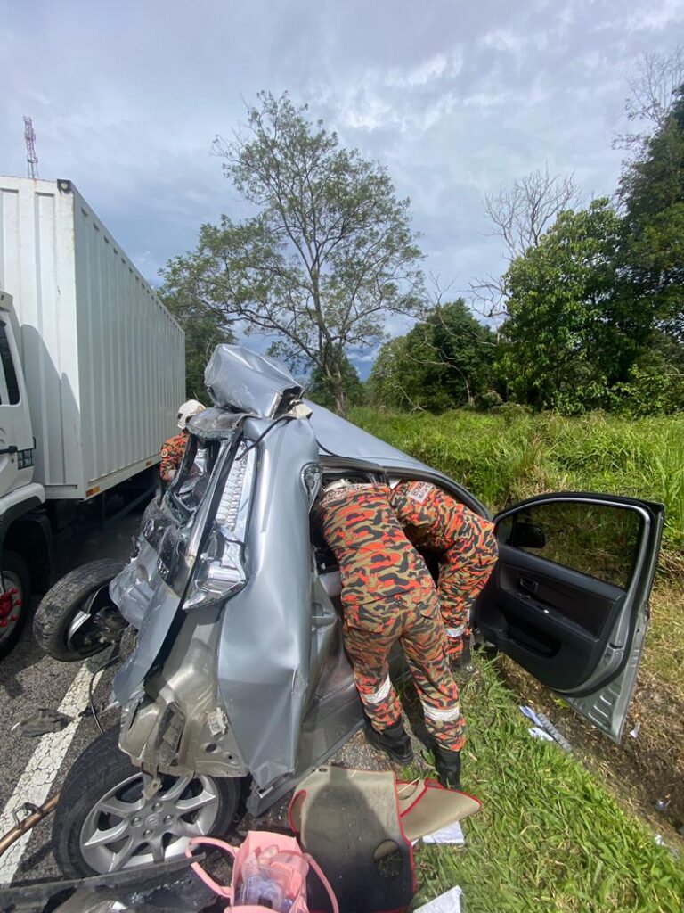 Ibu, bayi 8 bulan maut kemalangan di Jeli 1 jeli