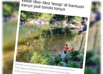 KERATAN laporan Utusan Online.