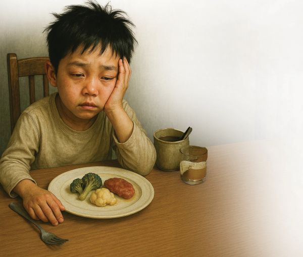 Tekanan, sakit boleh ganggu selera makan anak