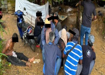 SEBAHAGIAN individu yang ditahan dalam Op Tapis Khas Kontinjen Perak yang diadakan serentak di seluruh negeri selama tiga hari sejak Rabu lalu.