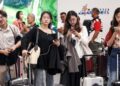 HAMPIR 1.8 juta pelancong dari China direkodkan berkunjung ke Malaysia dalam tempoh Januari hingga Mei tahun ini.