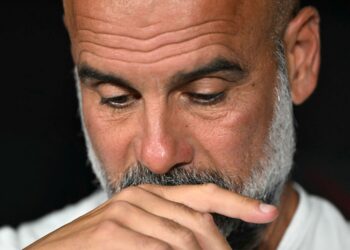 PEP GUARDIOLA - AFP