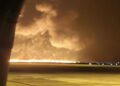 PESAWAT pejuang F/A-18D Hornet milik Tentera Udara Diraja Malaysia (TUDM) terlibat  kemalangan di kawasan landasan Lapangan Terbang Sultan Haji Ahmad Shah di Kuantan, Pahang.