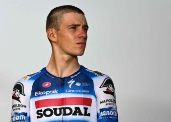 Remco Evenepoel. - AFP