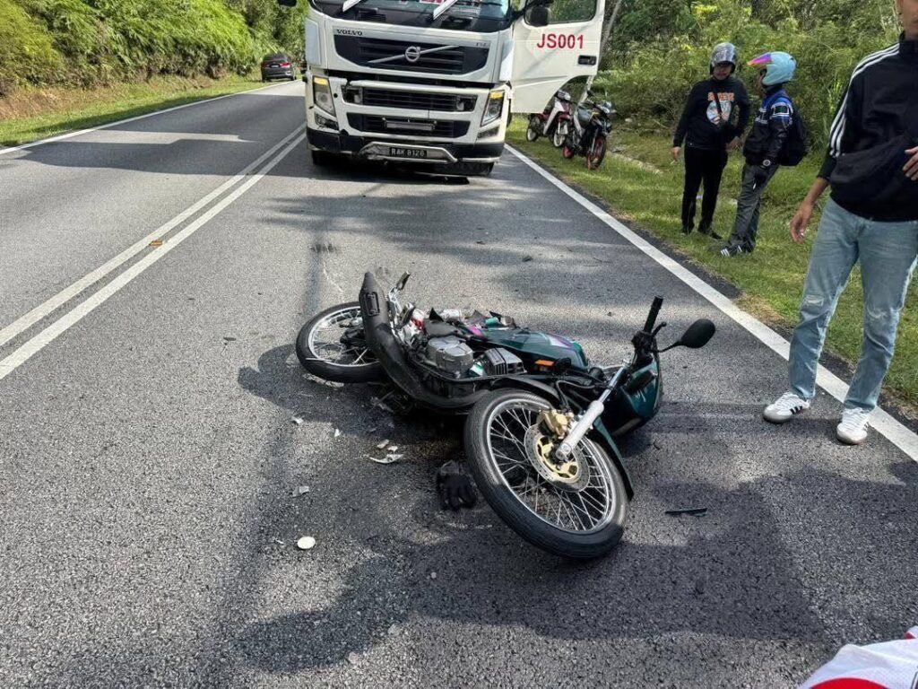 Penunggang RXZ maut kemalangan di JRTB