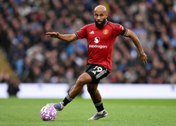 PENYERANG Manchester United, Bryan Mbeumo akan menentang bekas pasukannya, Brentford, malam ini.-AFP