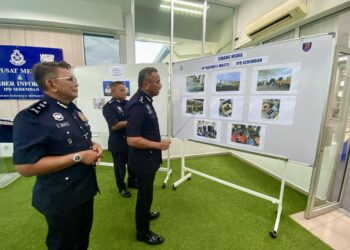 ALZAFNY Ahmad pada sidang akhbar di Seremban hari ini.-UTUSAN/NOR SHAFAWATI YUP