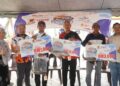 Para pemenang Sufcasting Tanjung Harapan Challenge 2025, yang berlangsung Tanjung Harapan., Klang.