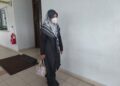 KHAIRUNNISA Ahmad Damanhuri hadir pada prosiding sebutan semula kes di Mahkamah Sesyen Seremban hari ini. UTUSAN/NOR SHAFAWATI YUP