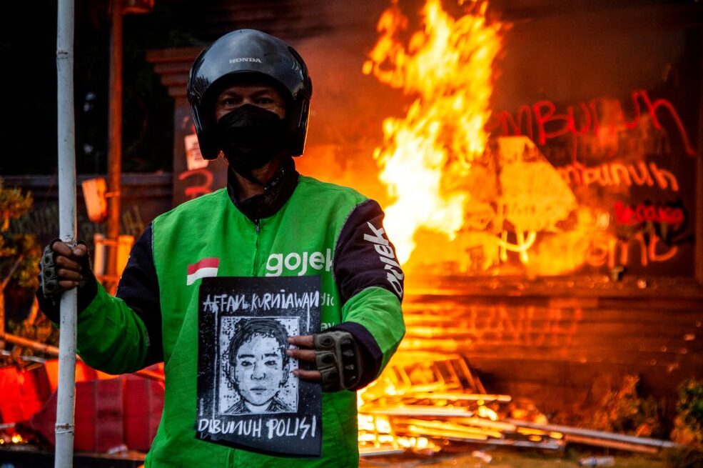 Pekerja gig Indonesia rancang protes baharu, tuntut nasib dibela 1 34 1 pekerja gig indo e1758015304708