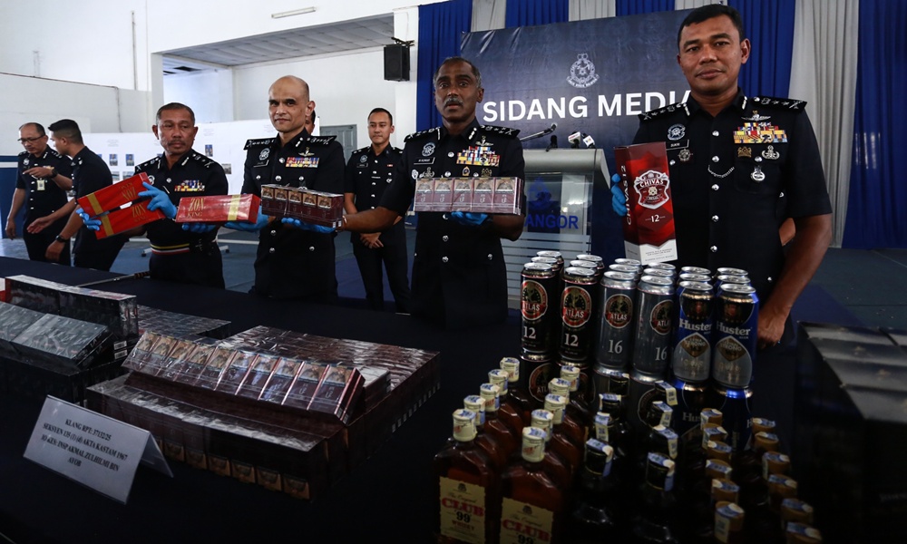 Rokok arak seludup