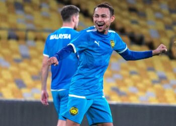 FAISAL Halim ketika sesi latihan sebelum Harimau Malaya berdepan Singapura dalam aksi persahabatan.-IHSAN MALAYSIA NT