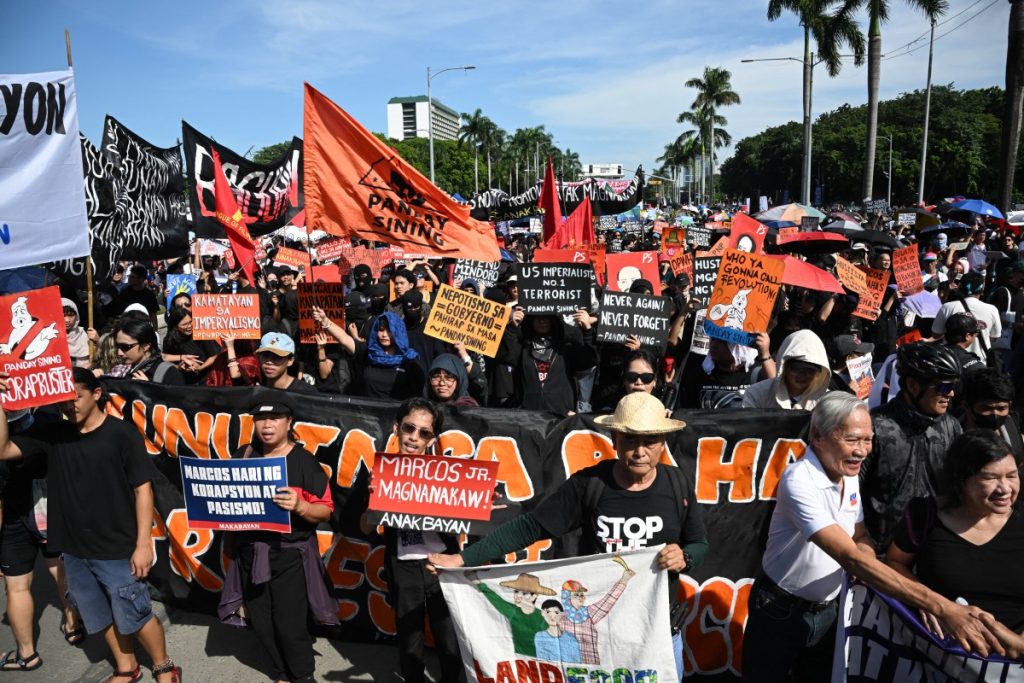 Ribuan rakyat Filipina protes skandal projek banjir palsu 1 AFP 20250921 769K46Z v1 MidRes PhilippinesPoliticsCorruptionFloodProtest