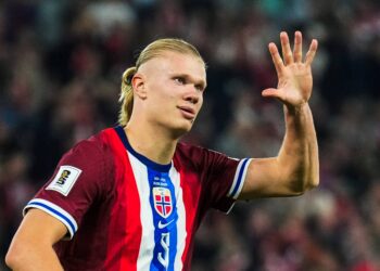 Erling Haaland. - AFP