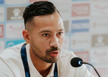 Kevin Deeromram pada sidang media praperlawanan menentang Bangkok United di Petaling Jaya, semalam. - IHSAN SELANGOR FC