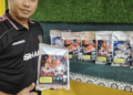 MOHD. Shaiful Abd Talib menunjukkan produk perapan yang dikeluarkan oleh Shaiful Z Enterprise.