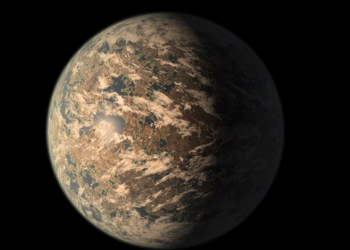 PLANET dikenali sebagai TRAPPIST-1e mengorbit bintangnya dalam kawasan yang membolehkan kewujudan air. – AGENSI