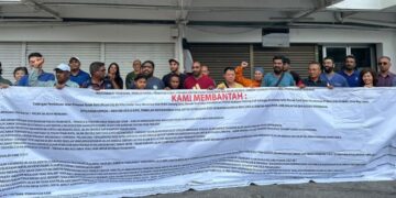 BANTAHAN demi bantahan dilakukan oleh penduduk supaya pembangunan di kawasan tanah tinggi Cameron Highlands di kawal untuk mengelakkan bencana yang lebih buruk dan mengawal alam sekitar. – UTUSAN/LIYANA RAMLI