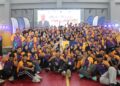 SEBAHAGIAN Atlet UiTM yang meraikan kejayaan dinobatkan juara Majlis Sukan Universiti Malaysia (MASUM) 2025 buat kali ke-8 berturut-turut.