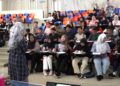 SEBAHAGIAN daripada pelajar yang mengikuti Program Tuisyen Pintar YPM@KKDW di Maktab Rendah Sains MARA (MRSM) Balik Pulau, Pulau Pinang baru-baru ini.