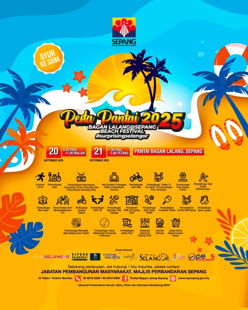 Pesta Pantai Bagan Lalang kembali meriahkan Tahun Melawat Selangor 2025 1 WhatsApp Image 2025 09 08 at 2.54.20 PM