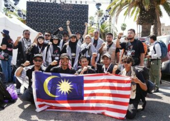 DALAM konteks Sumud Flotila, musafir membawa nilai yang jauh lebih besar kerana merupakan jihad kemanusiaan untuk menghulurkan bantuan kepada rakyat Palestin yang dizalimi. – FACEBOOK RAHMAT SUMUD NUSANTARA