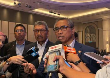 SHAMSUL Azri Abu Bakar ketika ditemui di sidang akhbar Simposium Penilaian Strategik Setahun ARPA Tahun 2025 di Putrajaya.
