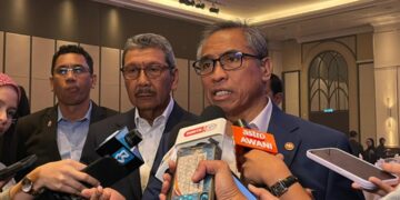 SHAMSUL Azri Abu Bakar ketika ditemui di sidang akhbar Simposium Penilaian Strategik Setahun ARPA Tahun 2025 di Putrajaya.