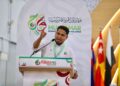 KHAIRUL Nadzir Helmi  Azhar membentangkan usul Pas perlu bersedia memimpin PN dan menerajui kepimpinan utama negara sempena Muktamar Pemuda Pas ke-66 di Kompleks Pas Kedah, Alor Setar. - UTUSAN/ SHAHIR NOORDIN