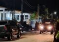 POLIS menyiasat lokasi pembunuhan dua individu di Taman Nona, Guar Chempedak di Yan, Kedah, semalam.
