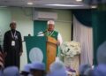 AHMAD Yahaya ketika menyampaikan ucaptama Muktamar Dewan Ulama Pas Pusat ke-64 di Maahad Darul Hadis, Alor Setar.-UTUSAN/SHAHIR NOORDIN