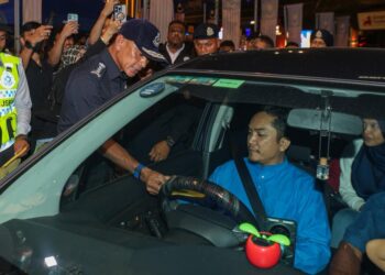 FADIL Marsus menyertai Ops Pematuhan Undang-Undang (Op PUU) di Jalan Bukit Bintang, Kuala Lumpur.