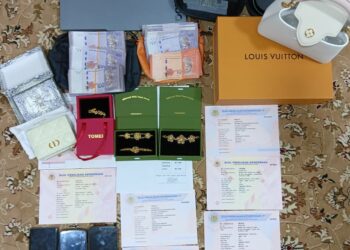 ANTARA barangan yang disita dalam serbuan Op Rentas yang dijalankan serentak di empat negeri sejak Selasa minggu lalu.