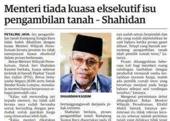 KERATAN akbar Utusan Malaysia 20 September 2025.