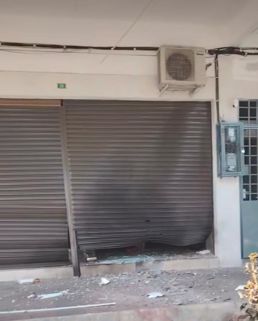 Polis buru dua lelaki letupkan kedai di Ipoh 1 bom 1