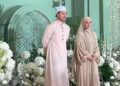ATTAH Amin dan Amira Othman pada Majlis Khatam al-Quran Setulus Takdir di Sepang, Selangor, semalam.