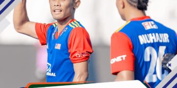 SKUAD hoki kebangsaan mengakhiri kempen Kumpulan B Piala Asia 2025 dengan bergaya selepas membelasah Taiwan 15-0 di Bihar, India, hari ini. - Facebook Konfederasi Hoki Malaysia
