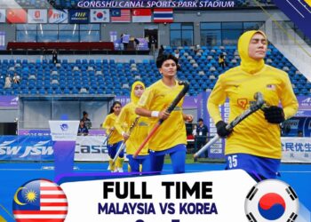 SKUAD hoki wanita negara gagal mara ke peringkat Super 4 Piala Asia 2025 selepas dibelasah 5-0 oleh Korea Selatan di Hangzhou, hari ini. Ihsan Konfederasi Hoki Malaysia