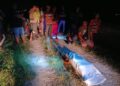 KANAK-kanak lelaki yang ditemukan lemas di tali air Parit 6, Pekan Chenderong Balai, Labu Kubong di Teluk Intan.
