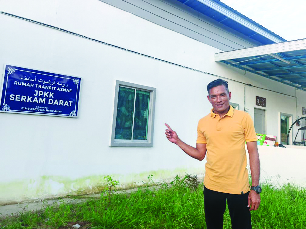 Ustaz bina rumah transit, tempat asnaf 1 mlk 1